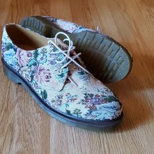 Dr. Martens Floral Oxfords - Multicolor